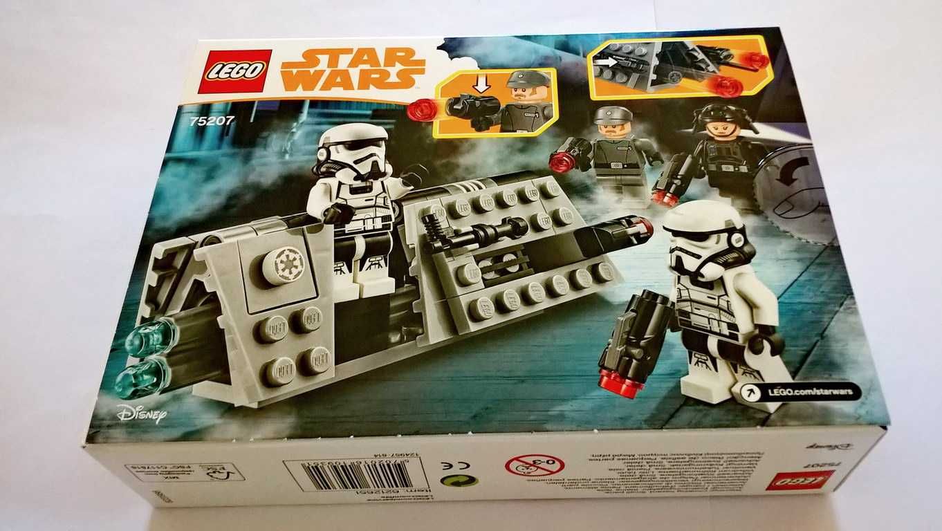 Lego Star Wars 75207 Imperial Patrol Battle Pack selado