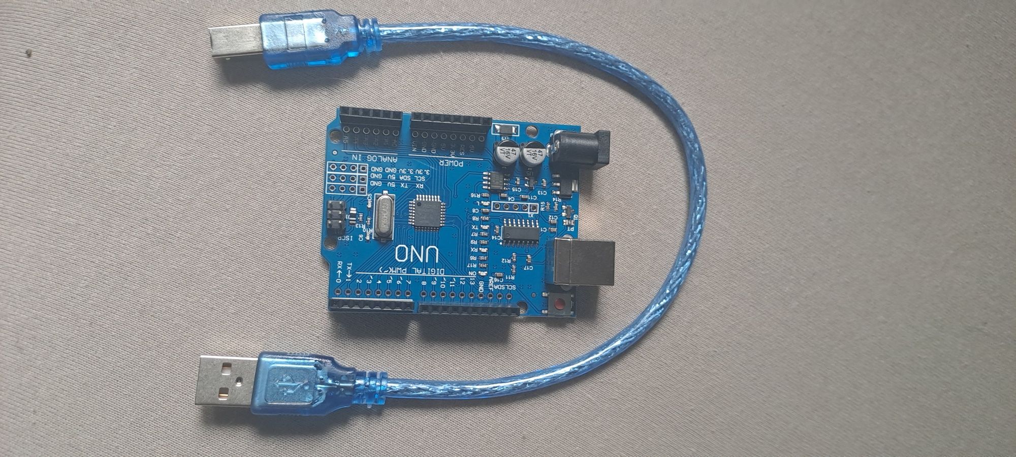Arduino nano i arduino uno 2 sztuki + kable