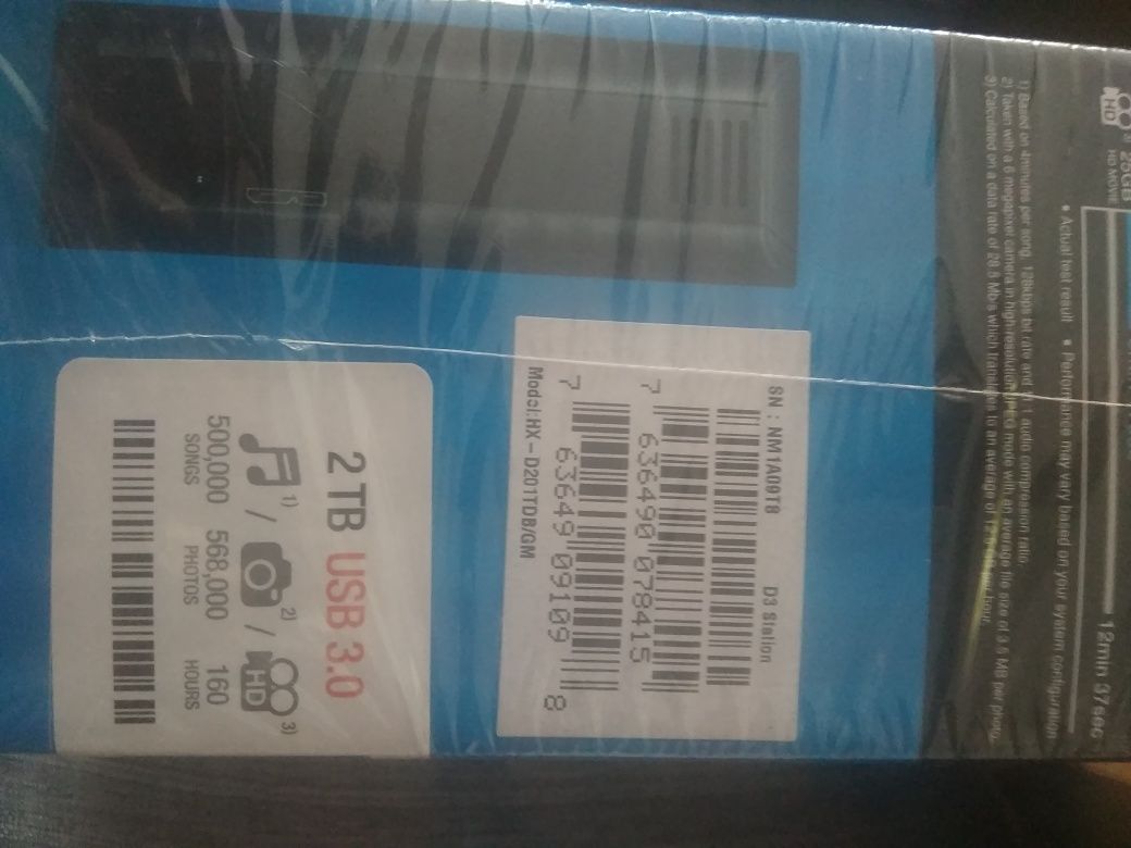 Зовнішній жорсткий диск 3.5" 2Tb