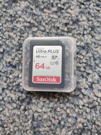Sandisk - 64gb SDXC Ultra Plus.