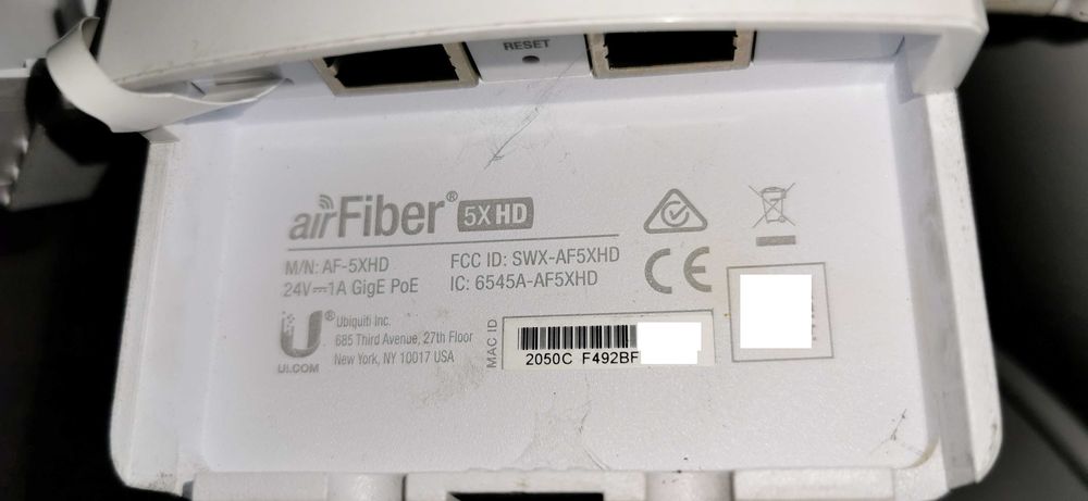 Radiolinia Ubiquiti AirFiber 5X HD
