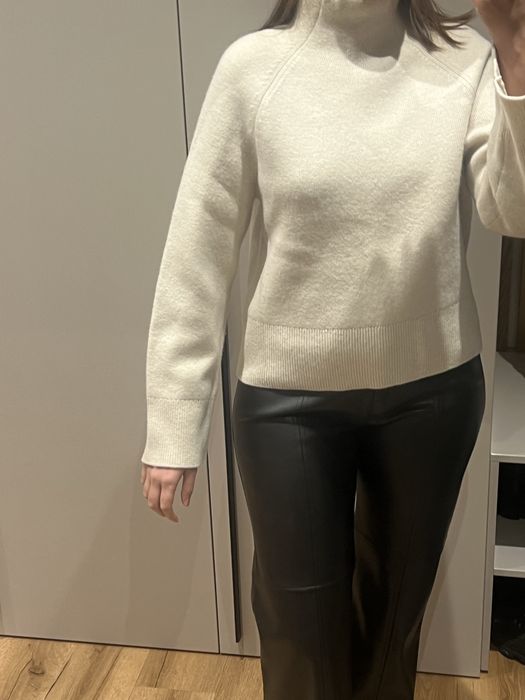 Теплий шерстяний светр h&m premium