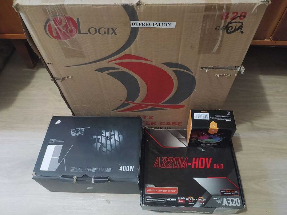 Настольный ПК AsRock a320m sAM4/AMD Pro A6/DDR4