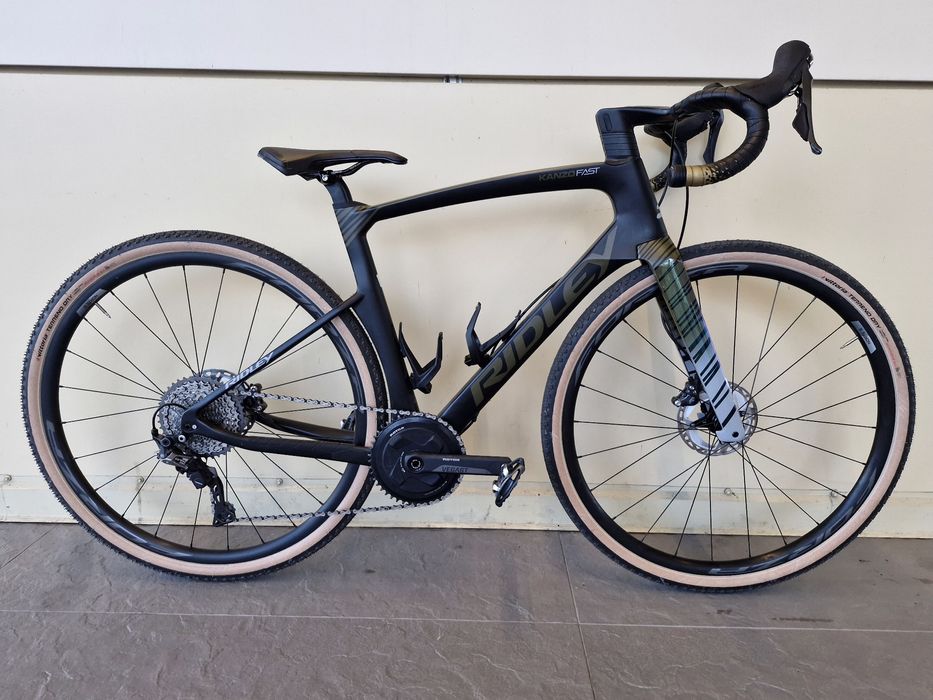 Ridley KANZO FAST GRX 2024 Carbon гревел велосипед 
BLACK/GREEN TIGER