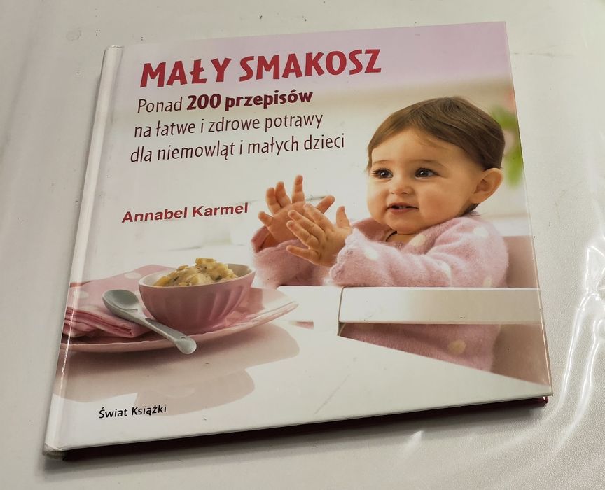 Książka Mały smakosz, przepisy, dla niemowlat i dzieci
