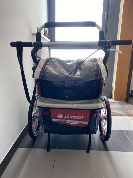 Thule chariot cx 2 komplet + zestaw do joggingu