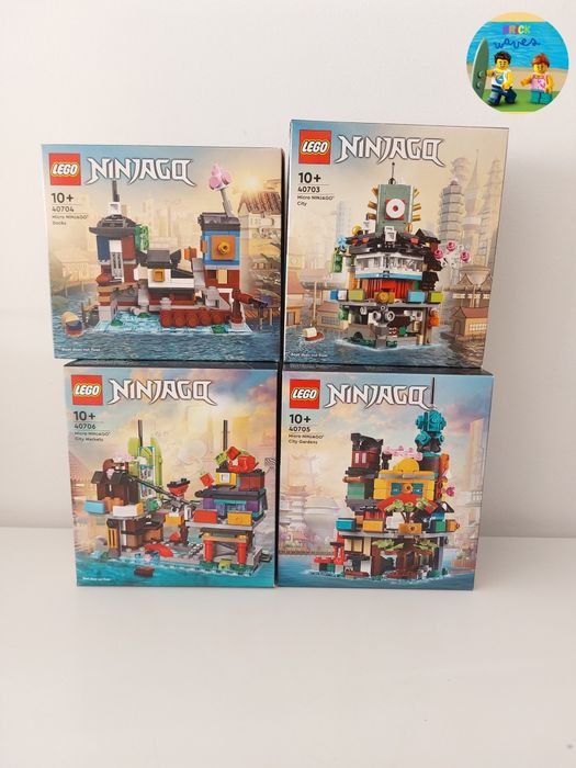 ENVIO GRATIS-LEGO Ninjago Micro Cities 40703|40704|40705|40706