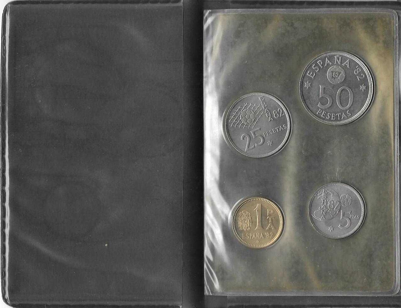 Espanha - - - "Mundial de Futebol España 82" - - - - - Moedas