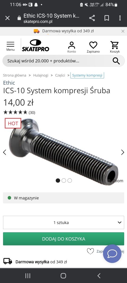 Hulajnoga ethic stan bdb