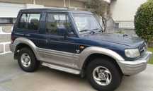Hyundai galloper peças Jipe/pajero mk1