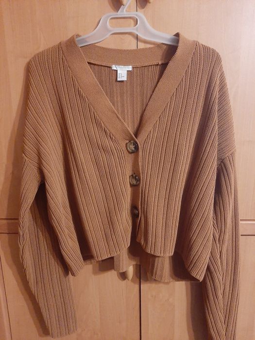 Sweter zapinany na guziki H&M