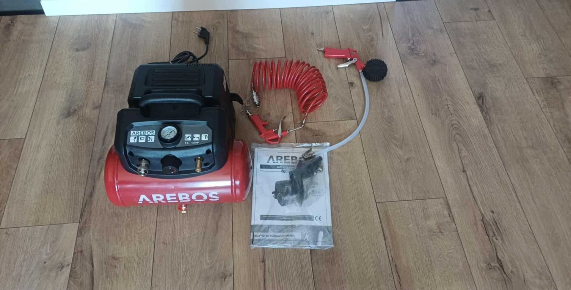 Kompresor powietrza 6l 1200w Arebos