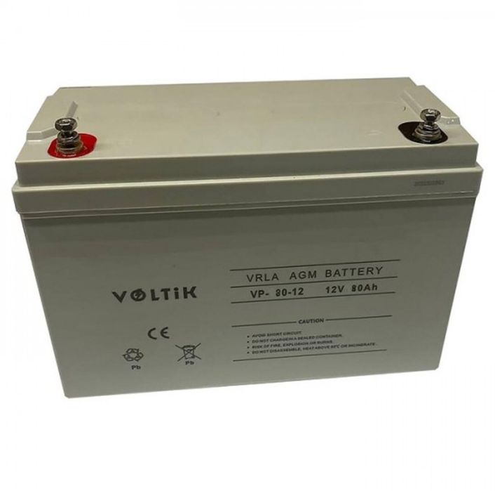 Аккумулятор гелевый VOLTIK AGM VP-65-12 12V 65Ah