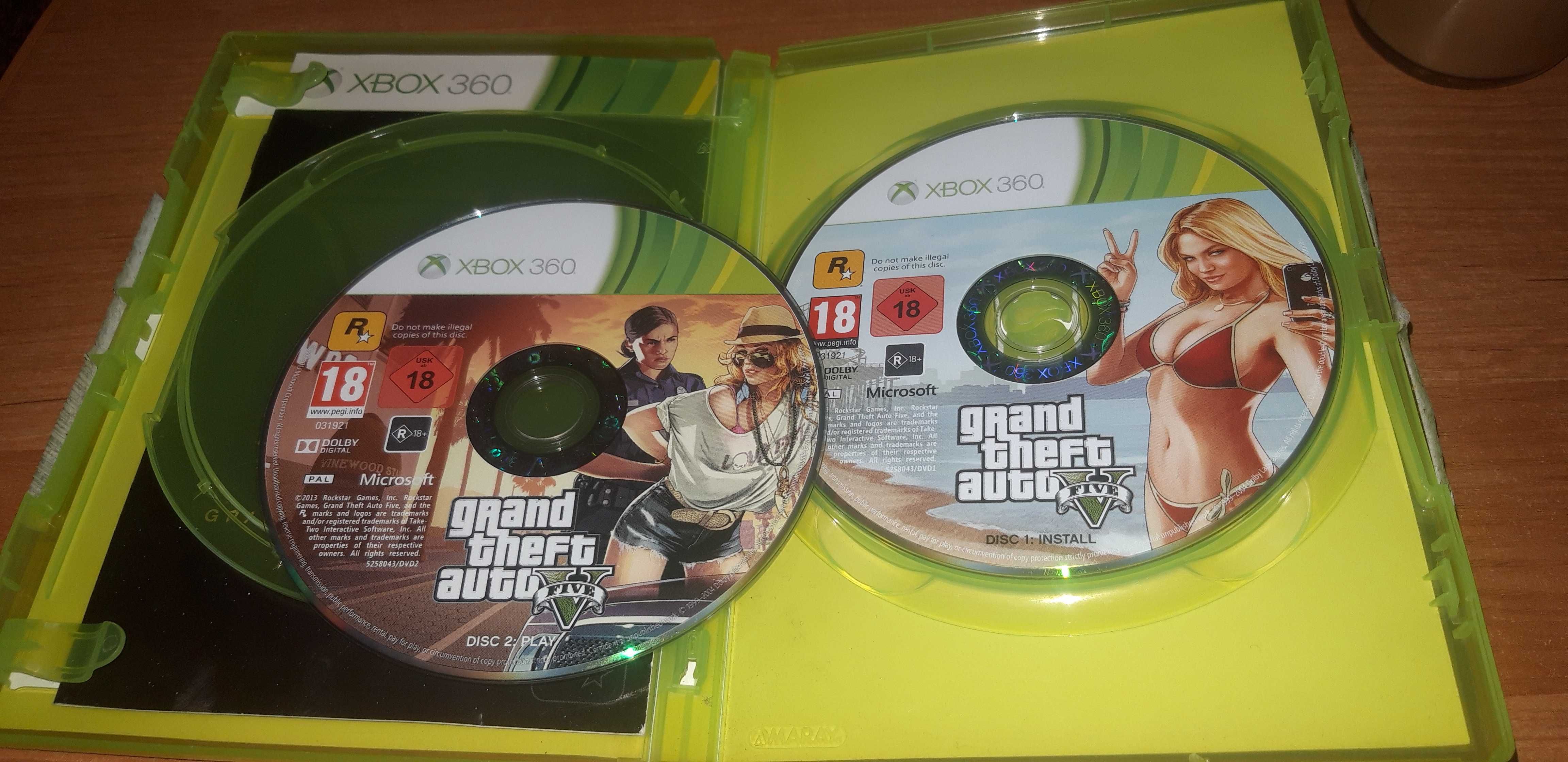 Gra xbox 360  GTA V  wersja pl