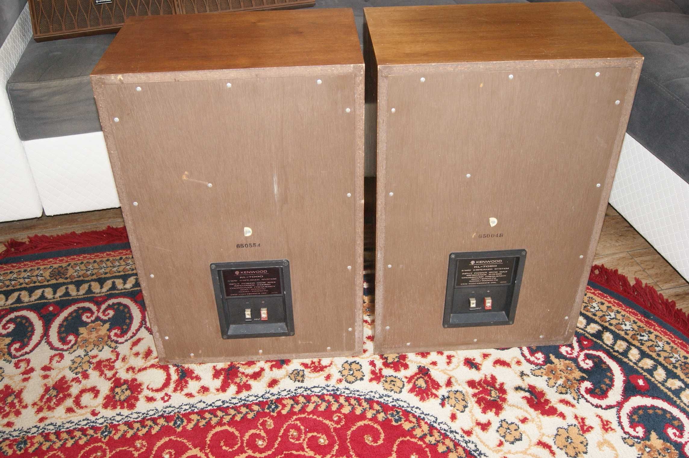 Kenwood KL-7090 japońskie nawyższy model bas 38cm, 120W, 23kg, 1973