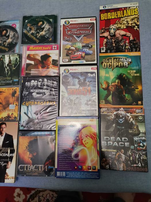 Продаю диски лицензия игры фильмы
