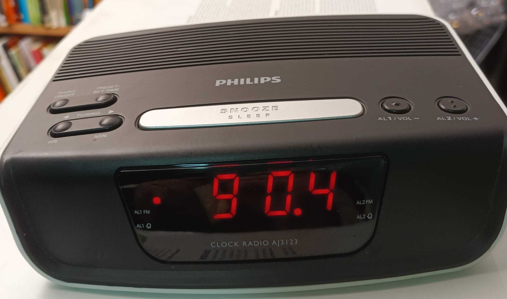 Rádio Despertador Philips
