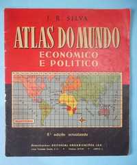 Atlas do Mundo (1965) - Económico e Político - J. R. Silva