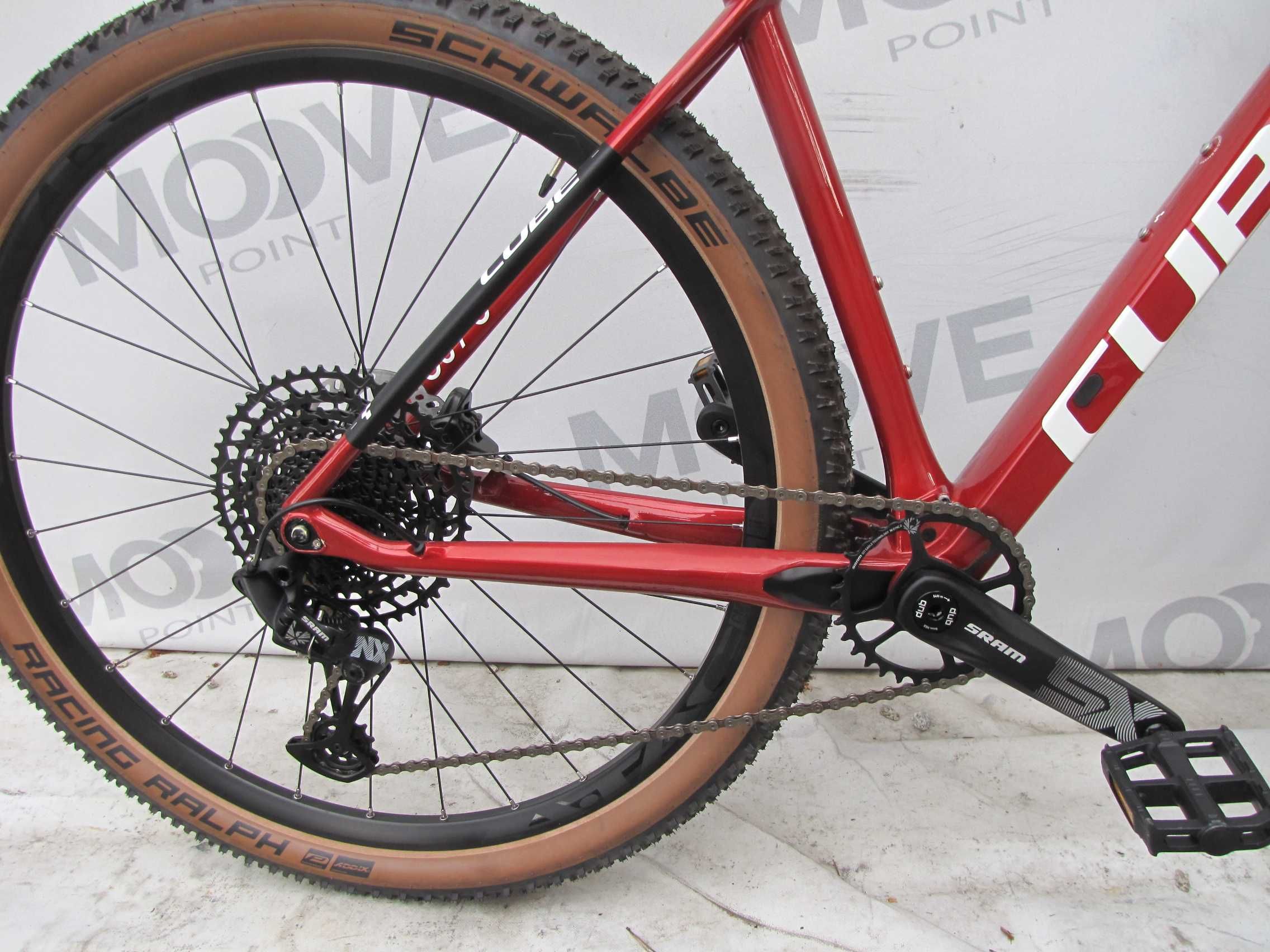 Nowy 29" CUBE REACTION ON1 C.62 ! Carbon, SRAM 1x12, Magura!