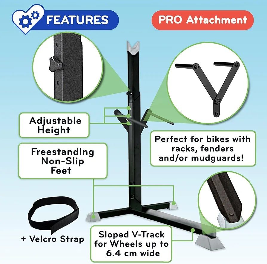 BIKE NOOK PRO Pionowy stojak i stojak na rowery