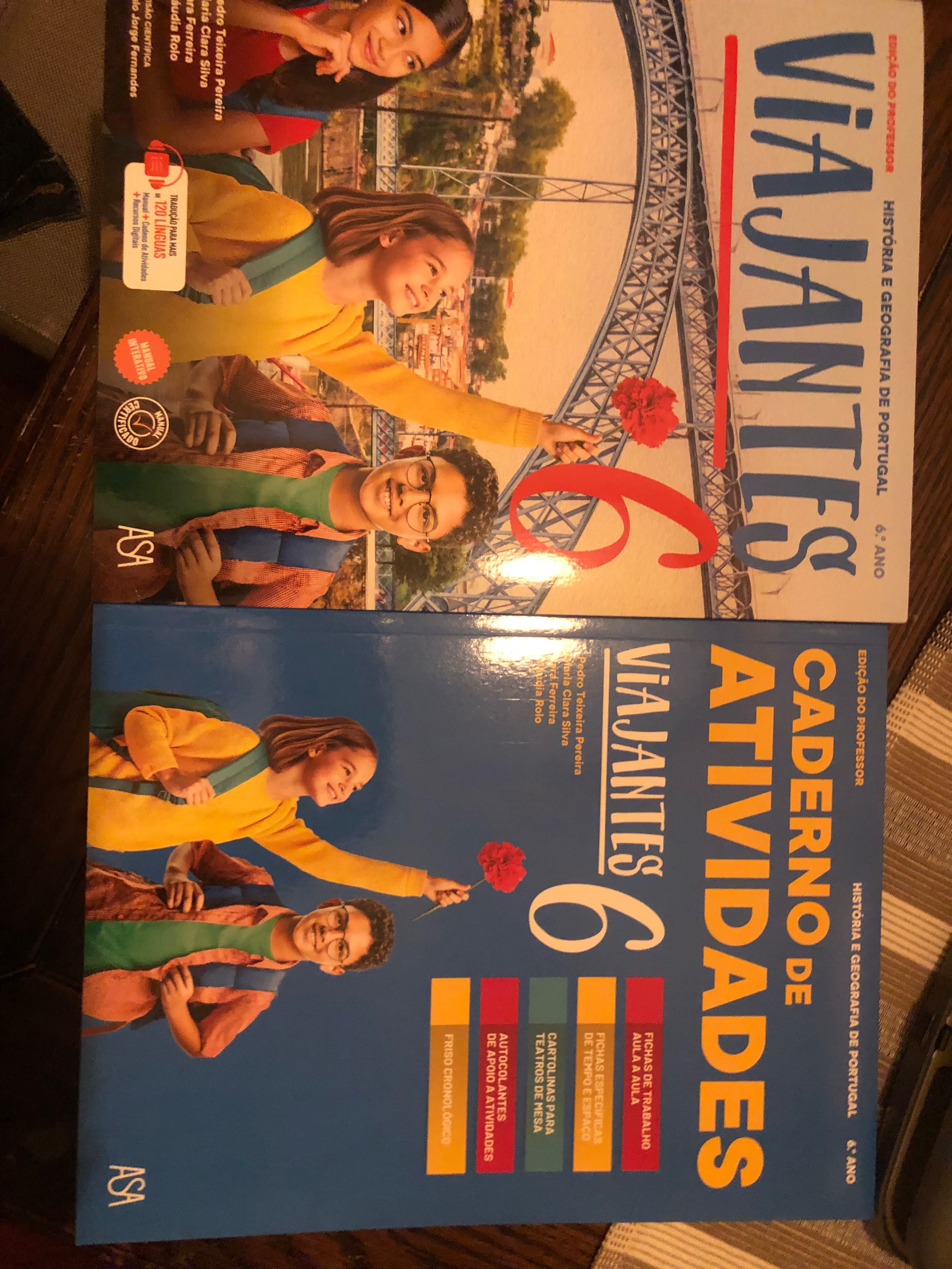 HGP 6 Viajantes Manual e Caderno Atividades novos e com soluções
