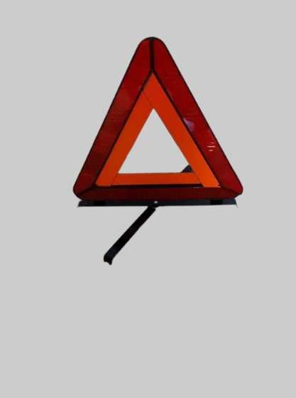 Vendo triângulo de sinalização