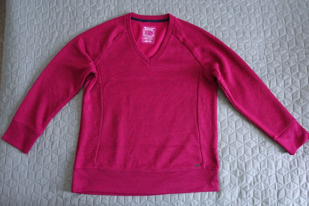 Bluza w kolorze malinowym, rozm.L/XL