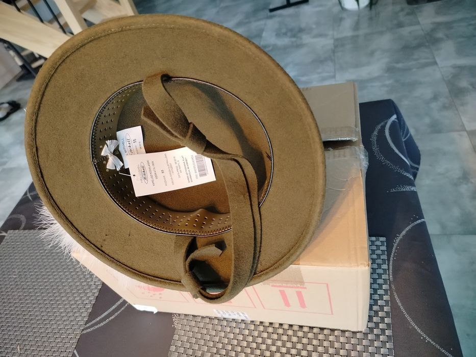 Kapelusz wojskowy podhalański, 417a/mon, nowy, rozmiar 55