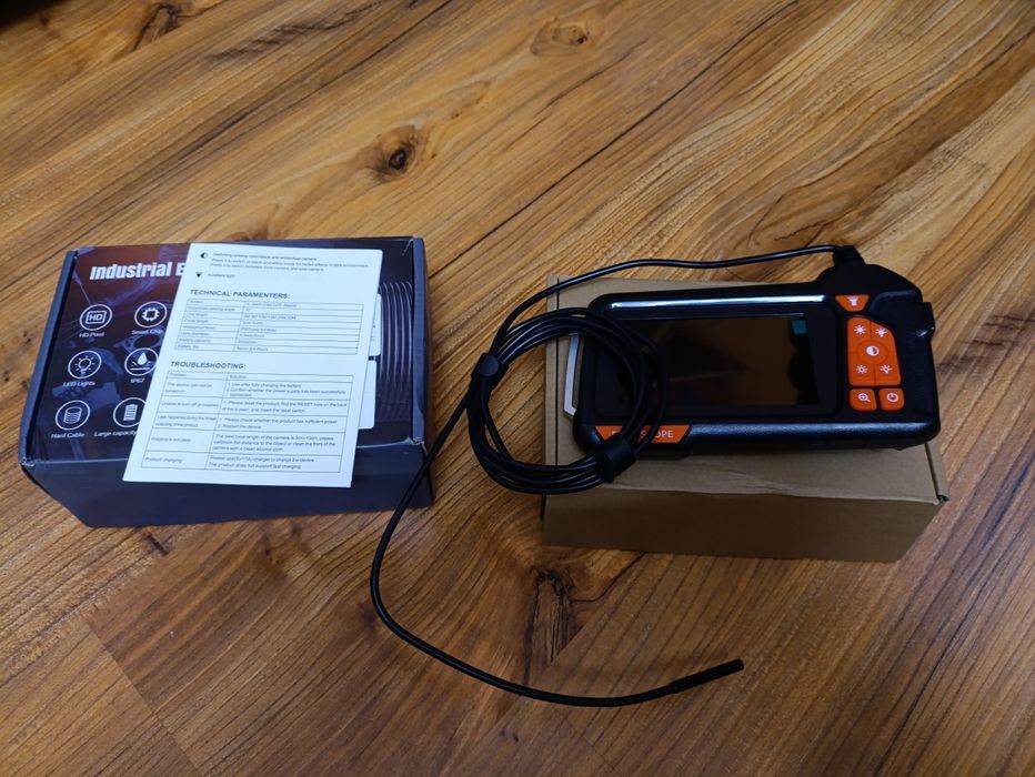 Профессиональный эндоскоп на 2 камеры