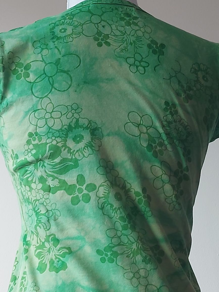 T-shirt Verde Esmeralda da Zara - Tam° M