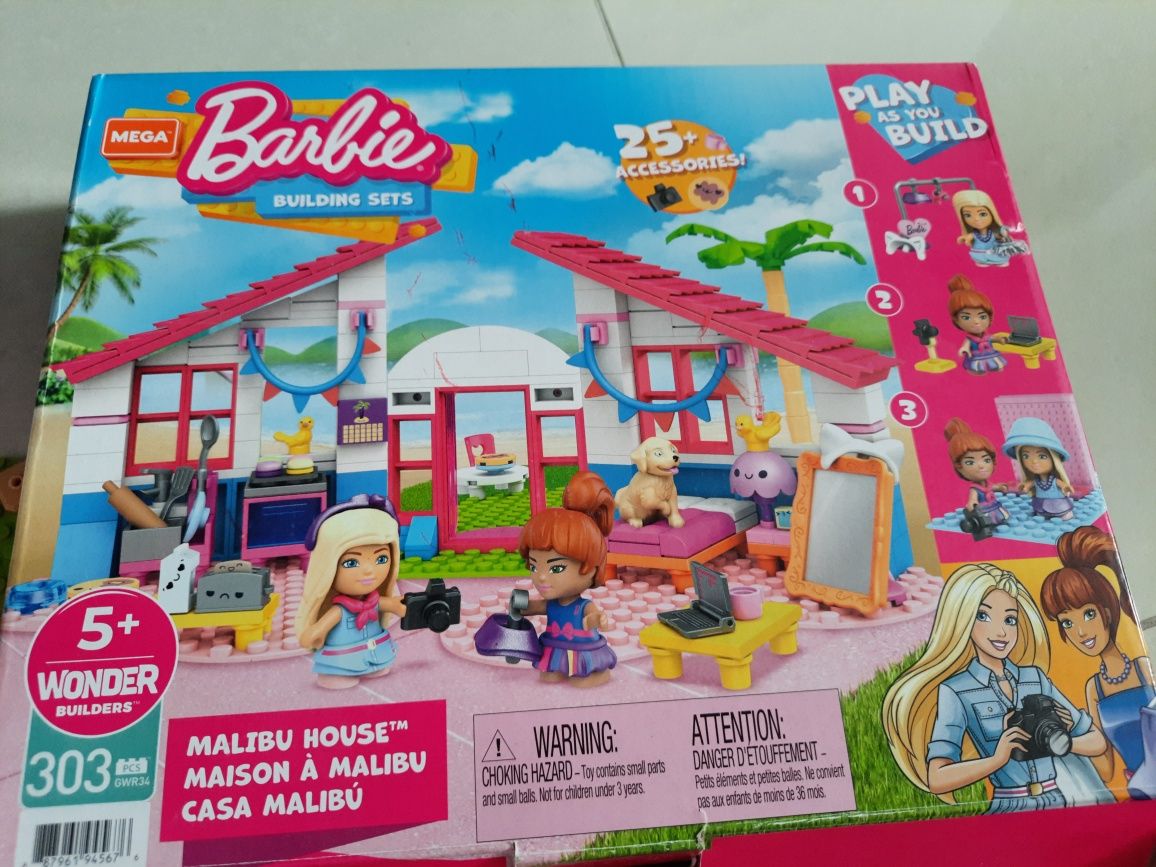 Klocki Barbie dom w Malibu