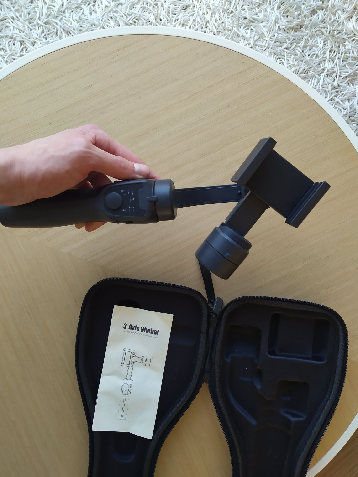 Sticker 3-Axis Gimbal para telemóvel