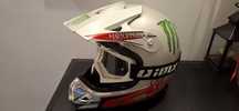 Kask cross plus gogle
