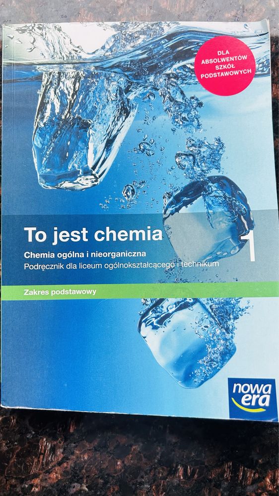 Podręcznik od chemii To jest chemia podstawa klasa 1