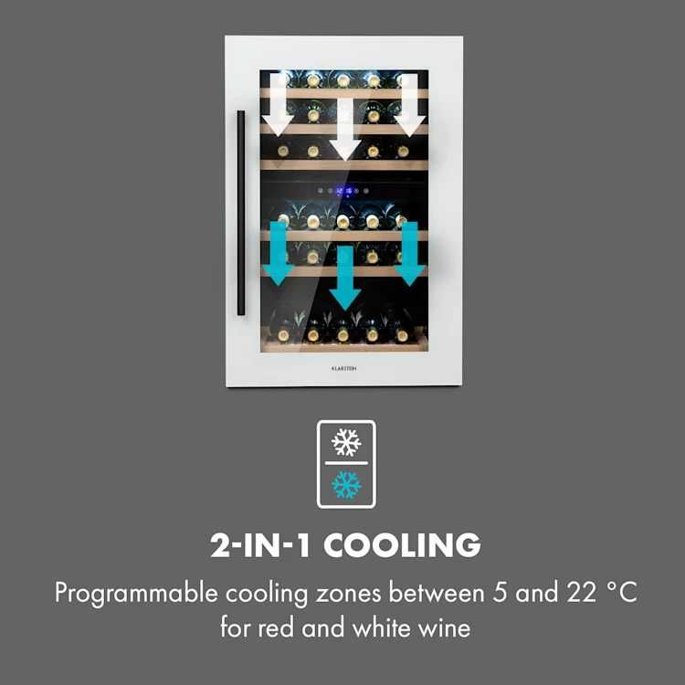 Lodówka > Chłodziarka Do Wina Vinsider 41D Built-In Duo > 132 Litry
