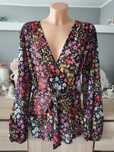 Bluzka w Kolorowe Kwiatki 2XL