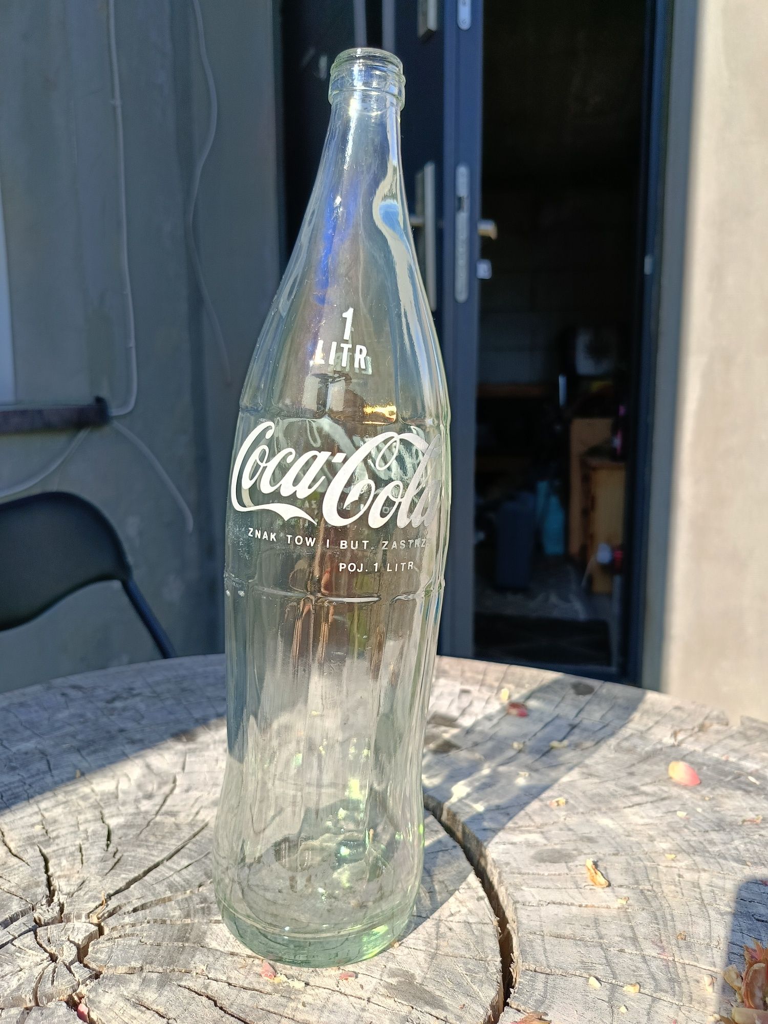 Butelka coca cola 1 litr Polska 1982r