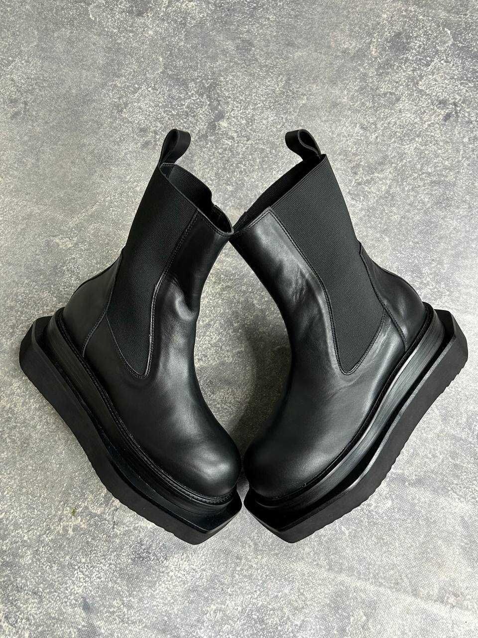 Rick Owens platform boots black черевики чоботи чорні ботинки 41 43 44