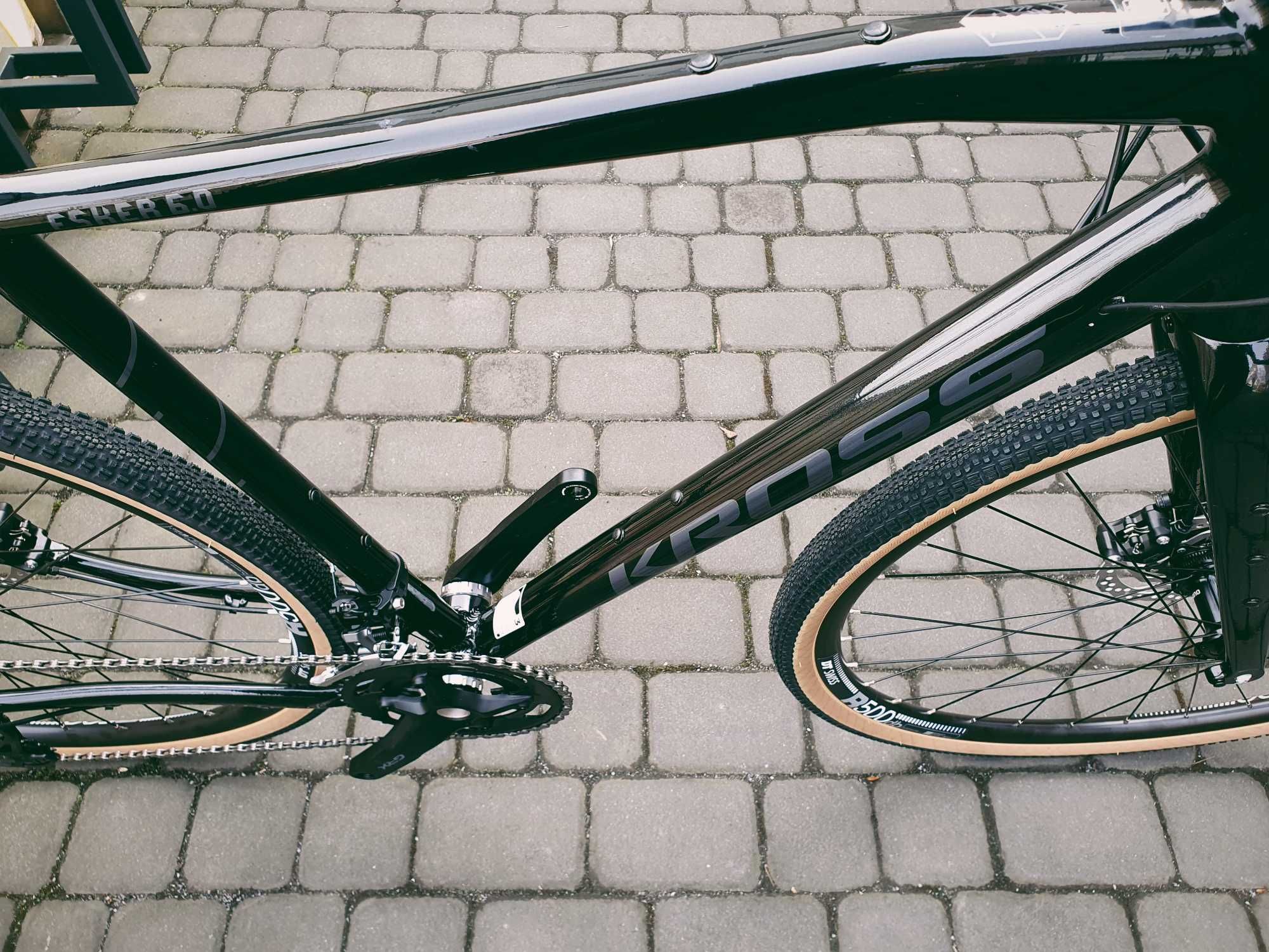 Kross Esker 6.0, rozmiar M, gravel, shimano grx, 2024, -30%