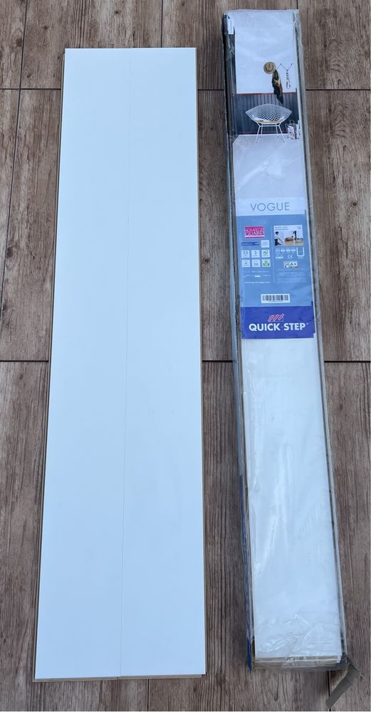 Panele Laminowane Quick-Step Vogue Białe