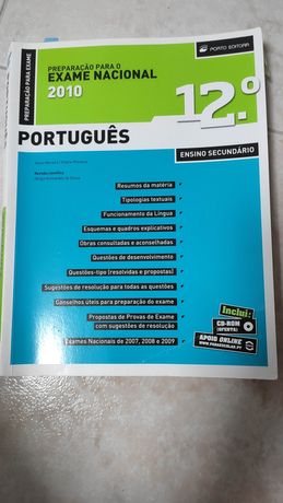 Preparação Exame Nacional 12 Português Porto Editora
