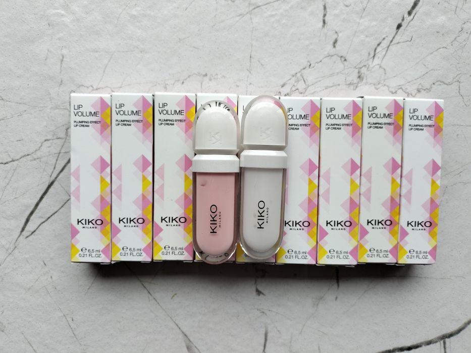 Блиск для губ з ефектом збільшення об'єму Kiko Milano Lip Volume. Туш