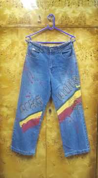 Spodnie jeansowe dżinsy ECKO UNLTD Rap Hip hop jeans M