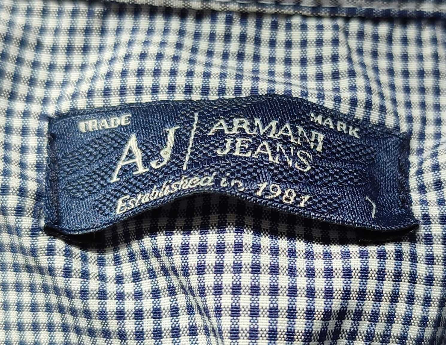 Рубашка итальянского бренда ARMANI (оригинал) на мальчика 5-7 лет.