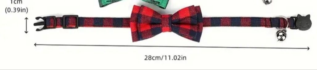 Muszka dla kota obroża z muchą dla kota z dzwoneczkiem
