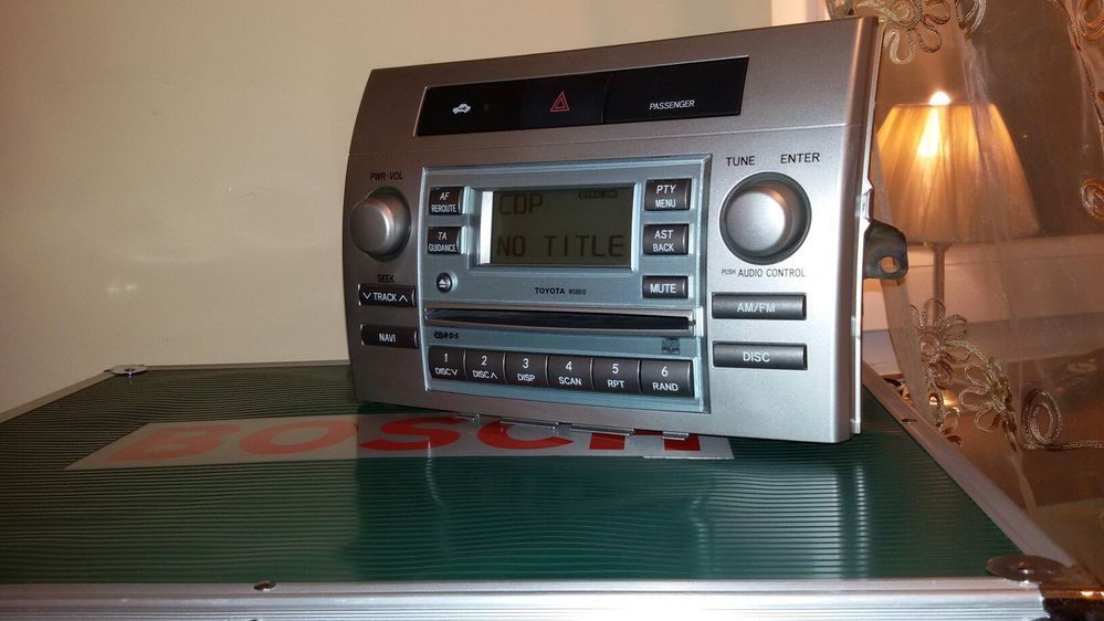 Radio Toyota Corolla verso W58810 Model