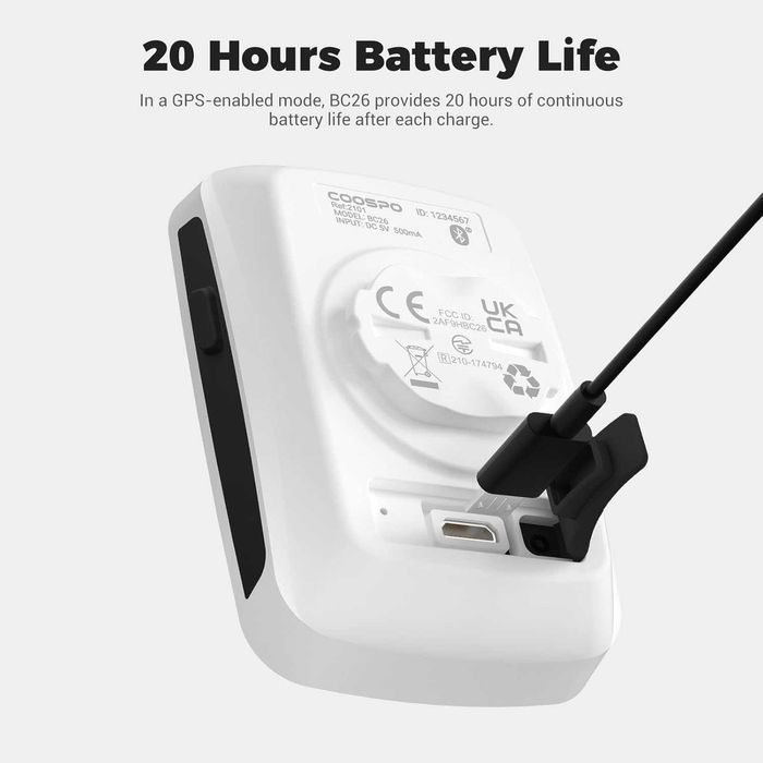 Licznik rowerowy bezprzewodowy Coospo BC26