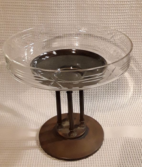 Centro de mesa ou fruteira antiga da década de 50 do século XX