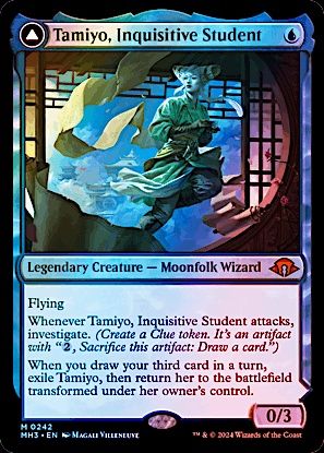 Carta magic the gathering 2 Tamiyo foil