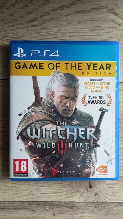 Wiedźmin 3 PS4 Edycja Gry Roku